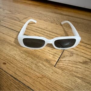 White sunglasses